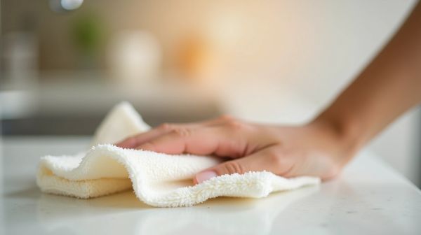 Maîtriser le nettoyage efficace avec un chiffon microfibre