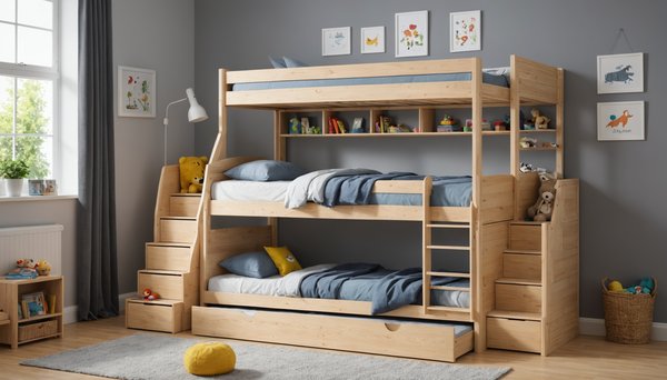 Découvrez le lit enfant empilable pour optimiser l'espace
